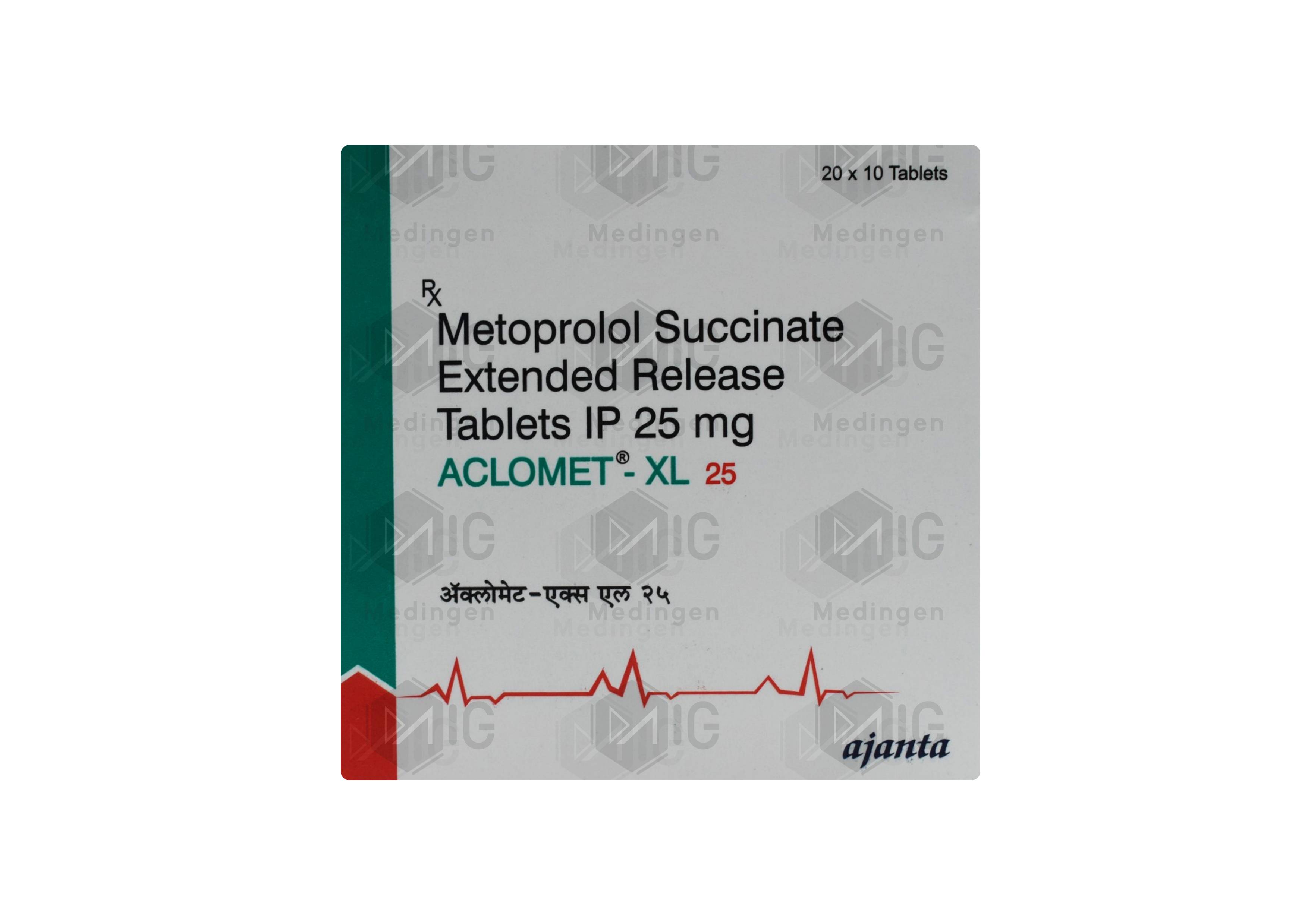 ACLOMET XL 25MG
